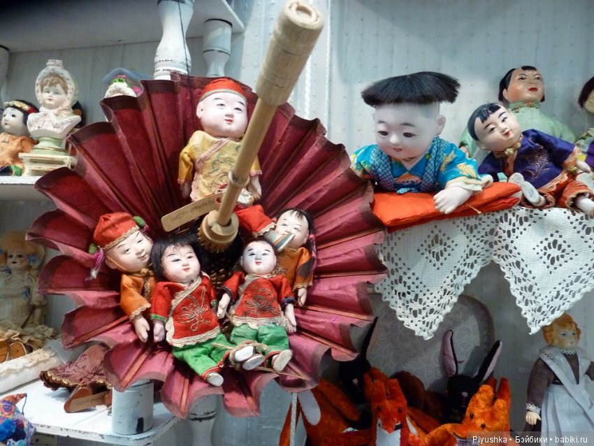 Moscow Fair 2018, Тишинка. Часть 1, антикварные куклы и реплики. Фотообзор