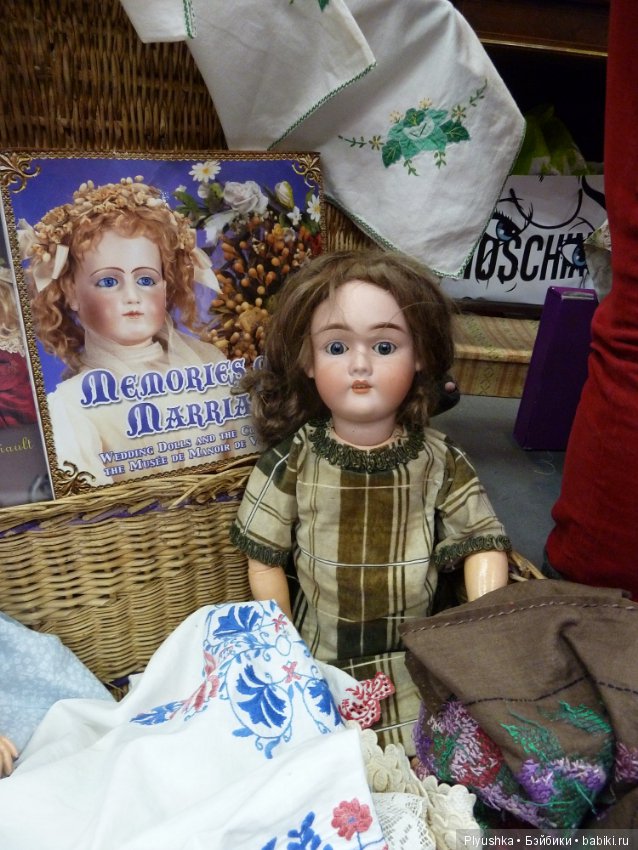 Moscow Fair 2018, Тишинка. Часть 1, антикварные куклы и реплики. Фотообзор