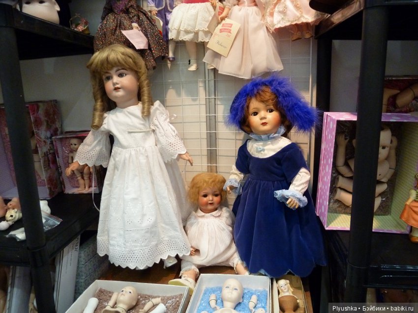 Moscow Fair 2018, Тишинка. Часть 1, антикварные куклы и реплики. Фотообзор