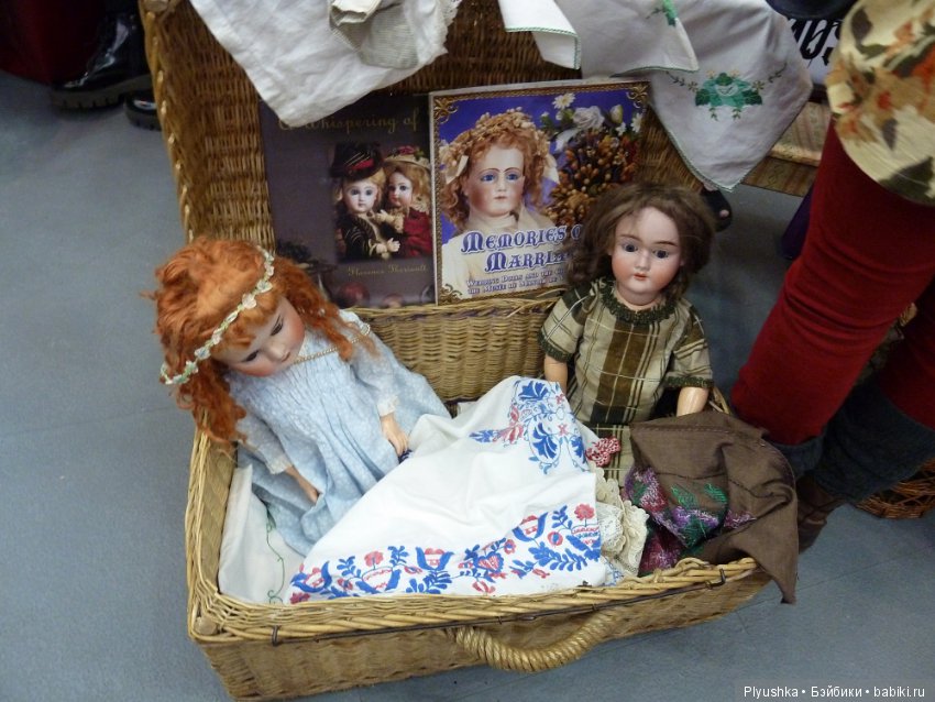 Moscow Fair 2018, Тишинка. Часть 1, антикварные куклы и реплики. Фотообзор