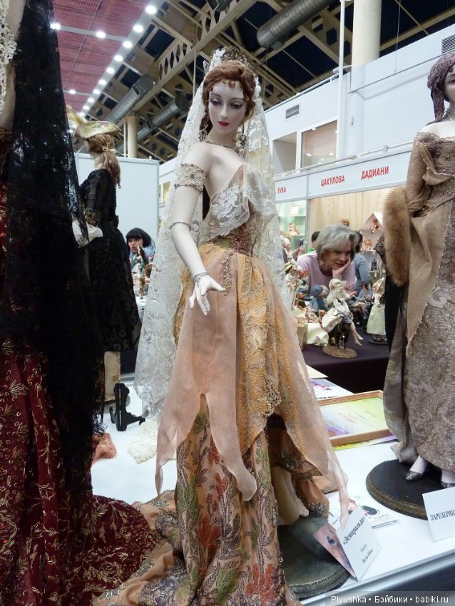 Moscow Fair 2018, Тишинка. Часть 2, авторские куклы