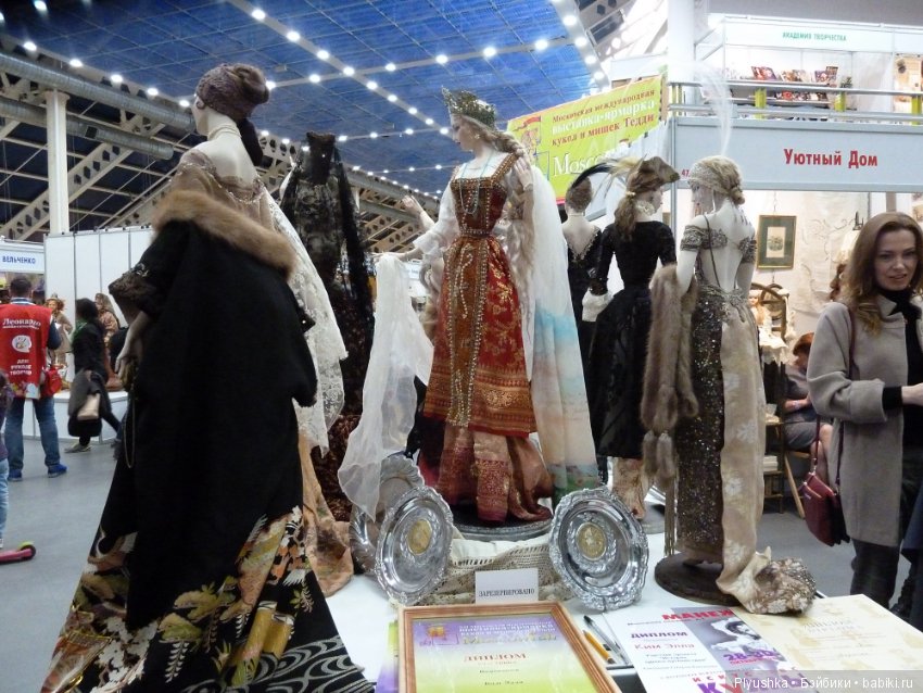 Moscow Fair 2018, Тишинка. Часть 2, авторские куклы