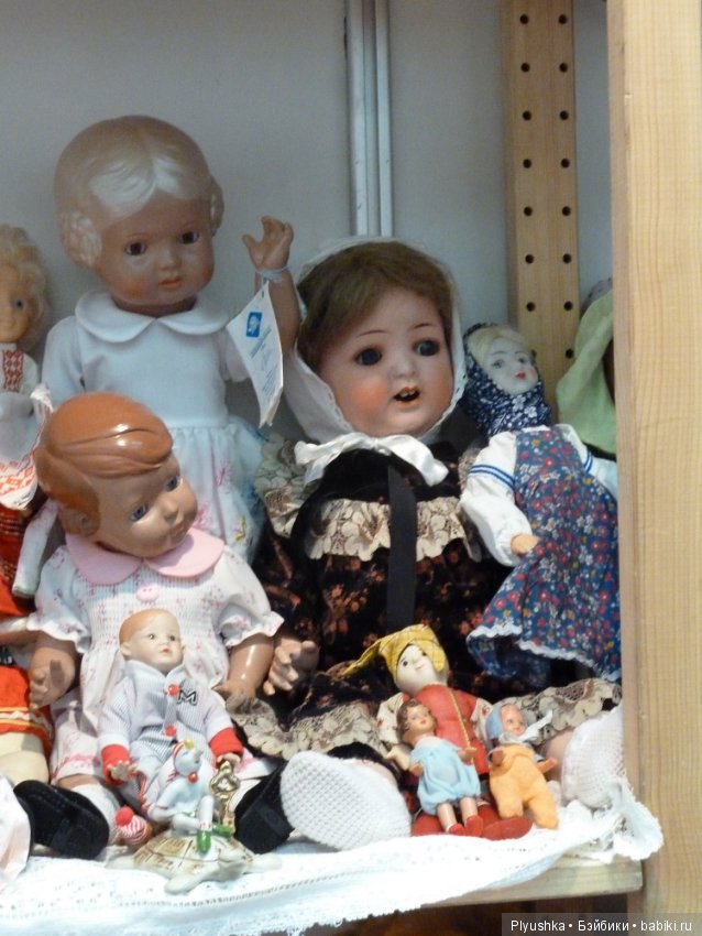 Moscow Fair 2018, Тишинка. Часть 1, антикварные куклы и реплики. Фотообзор