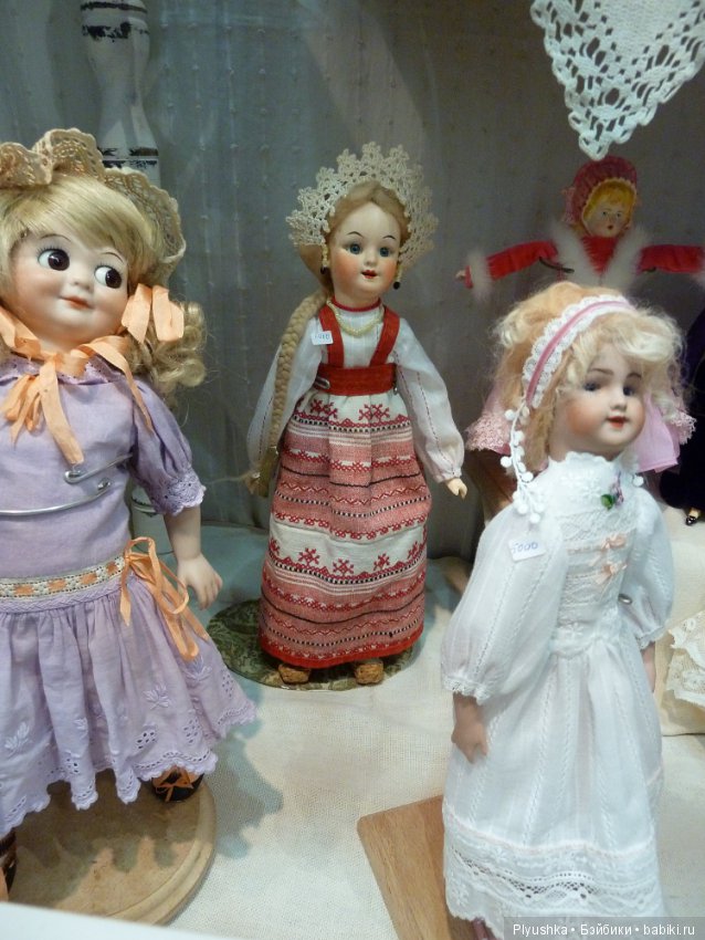 Moscow Fair 2018, Тишинка. Часть 1, антикварные куклы и реплики. Фотообзор