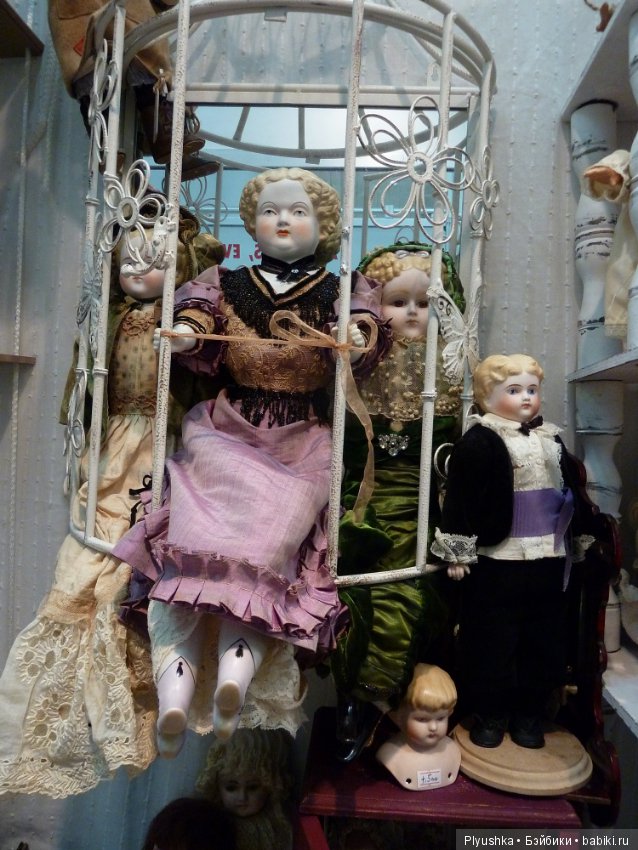 Moscow Fair 2018, Тишинка. Часть 1, антикварные куклы и реплики. Фотообзор