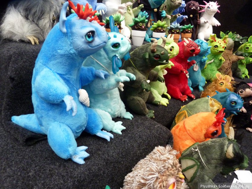 Moscow Fair 2018, Тишинка. Часть 4, мишки, игрушки, неведомы зверюшки