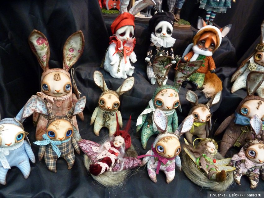 Moscow Fair 2018, Тишинка. Часть 4, мишки, игрушки, неведомы зверюшки