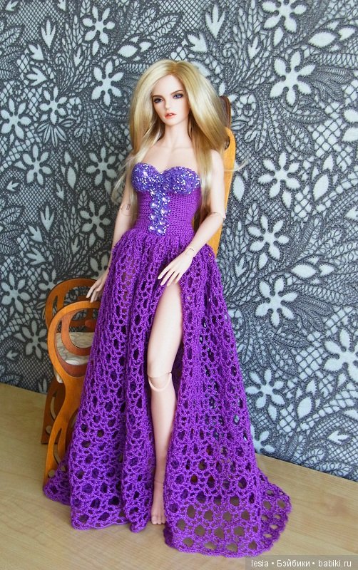 Вязаные наряды для FID - Fashion Iplehouse Doll (фото 9)