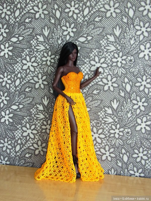 Вязаные наряды для FID - Fashion Iplehouse Doll (фото 3)