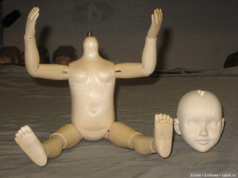 Xenis Complete Kit деревянные бжд под роспись (фото 3)