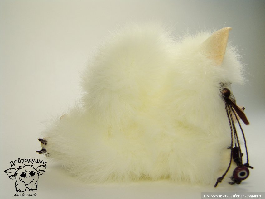 Милашка Покахонтас — Игрушки в смешанной технике (мех и глина): Арт (фото 9)