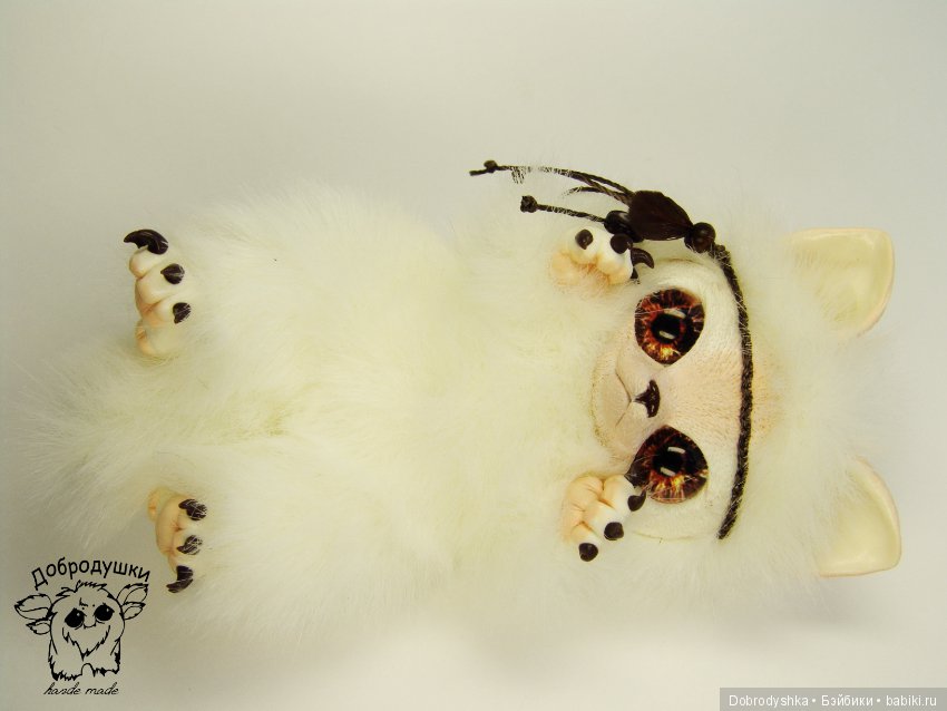 Милашка Покахонтас — Игрушки в смешанной технике (мех и глина): Арт (фото 10)
