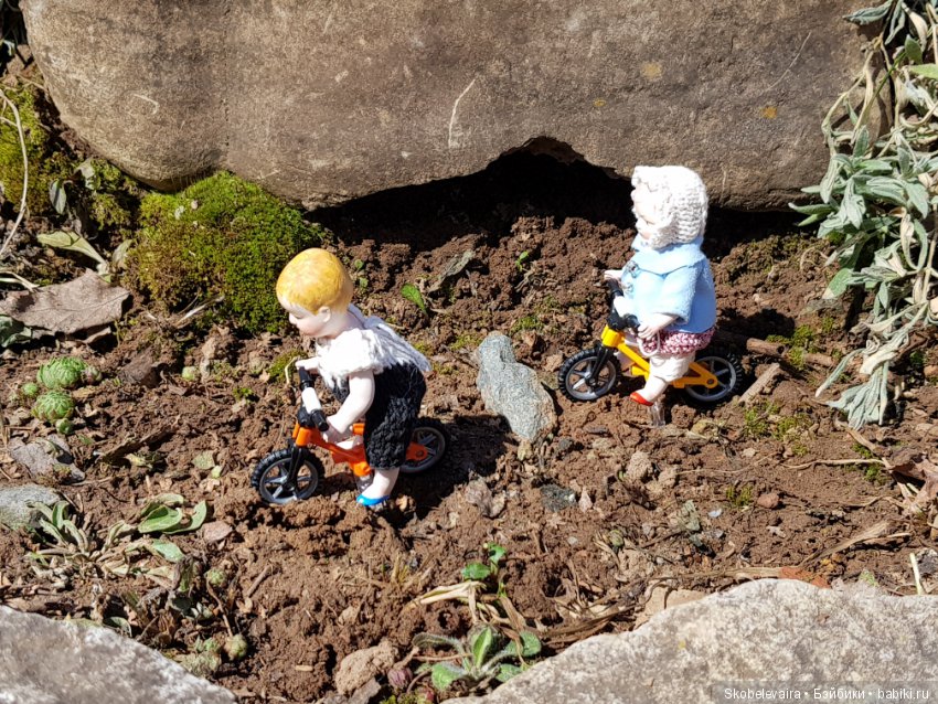 Свидание Марты и Джорджа — Антикварные куклы Mignonette (Миньонетта): карманные