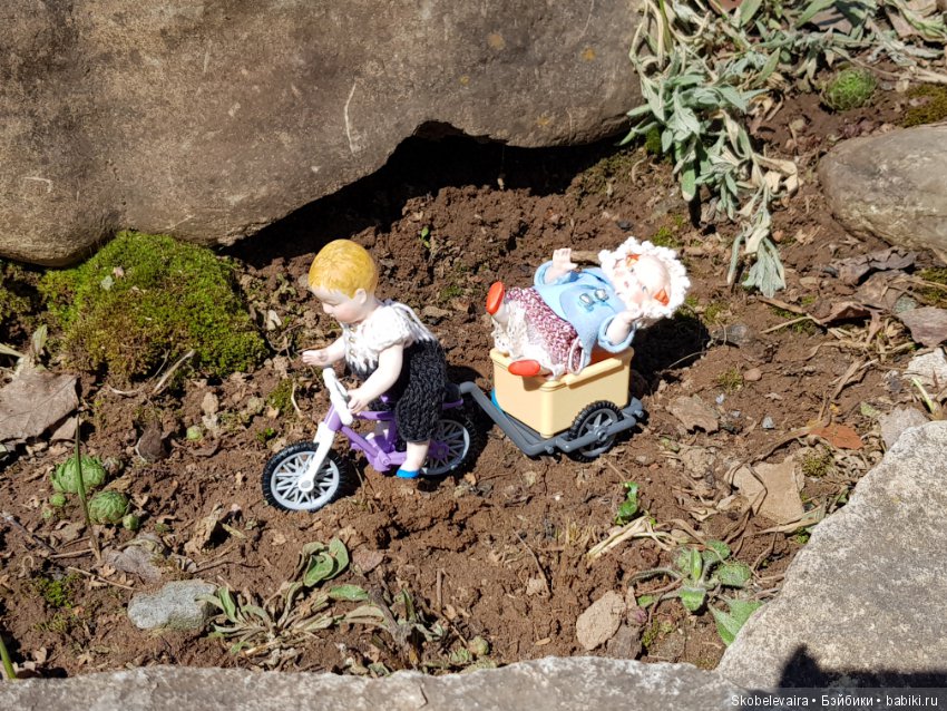 Свидание Марты и Джорджа — Антикварные куклы Mignonette (Миньонетта): карманные