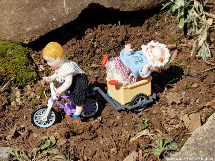 Свидание Марты и Джорджа — Антикварные куклы Mignonette (Миньонетта): карманные