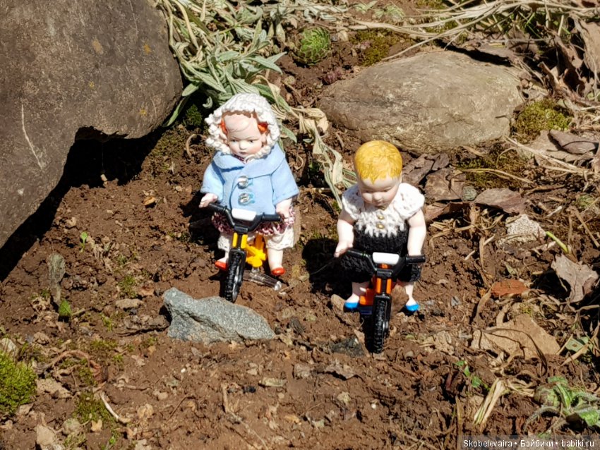 Свидание Марты и Джорджа — Антикварные куклы Mignonette (Миньонетта): карманные (фото 10)