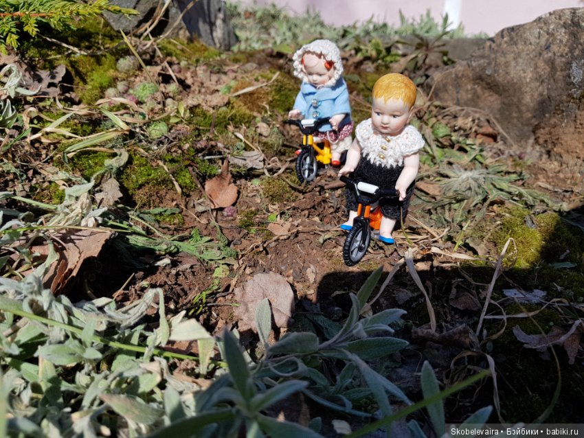 Свидание Марты и Джорджа — Антикварные куклы Mignonette (Миньонетта): карманные (фото 8)