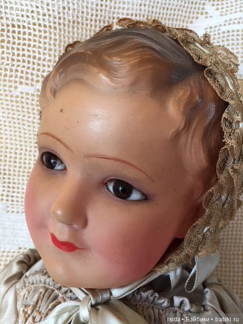 Моя любимица Collinet — Редкие антикварные куклы и реплики: воск (фото 4)