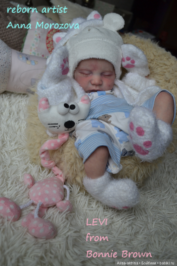 Левик раз и два! Опять близняшки. Кукла реборн Анны Морозовой