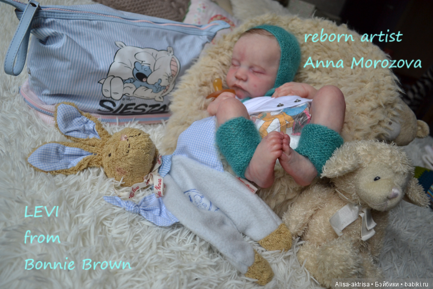 Левик раз и два! Опять близняшки. Кукла реборн Анны Морозовой