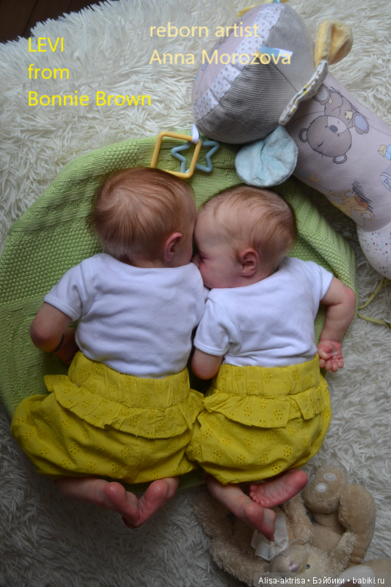 Левик раз и два! Опять близняшки. Кукла реборн Анны Морозовой