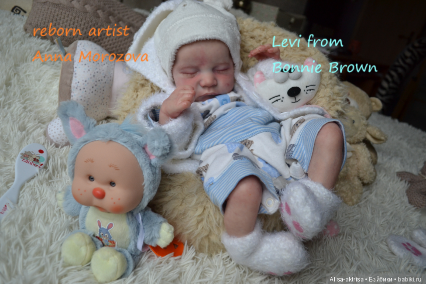 Левик раз и два! Опять близняшки. Кукла реборн Анны Морозовой