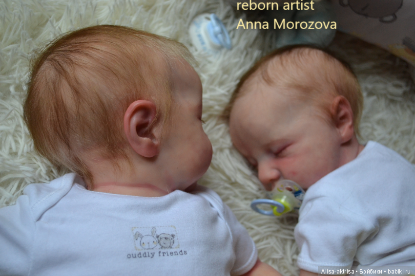 Левик раз и два! Опять близняшки. Кукла реборн Анны Морозовой