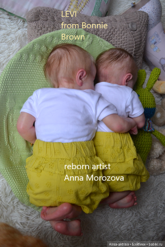 Левик раз и два! Опять близняшки. Кукла реборн Анны Морозовой (фото 6)