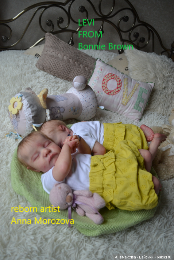 Левик раз и два! Опять близняшки. Кукла реборн Анны Морозовой
