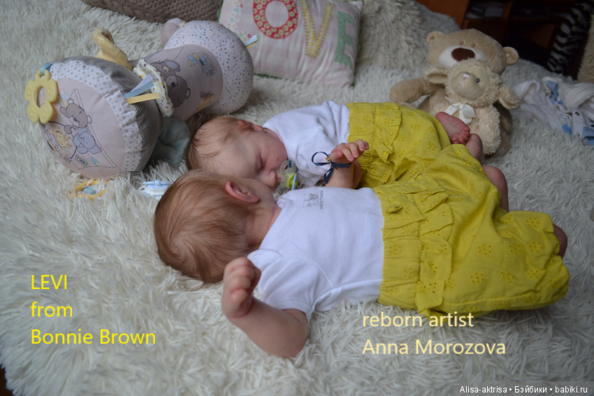 Левик раз и два! Опять близняшки. Кукла реборн Анны Морозовой