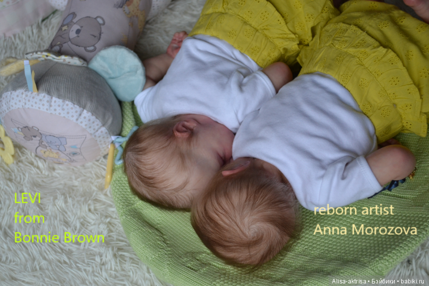 Левик раз и два! Опять близняшки. Кукла реборн Анны Морозовой