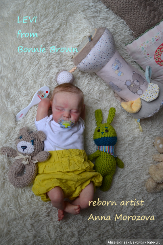 Левик раз и два! Опять близняшки. Кукла реборн Анны Морозовой