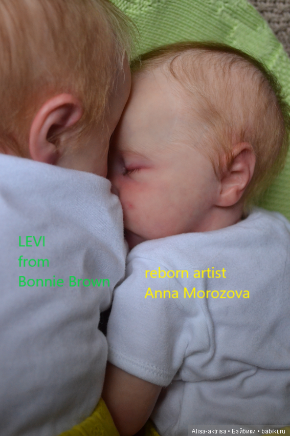 Левик раз и два! Опять близняшки. Кукла реборн Анны Морозовой (фото 7)