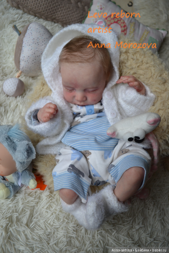 Левик раз и два! Опять близняшки. Кукла реборн Анны Морозовой