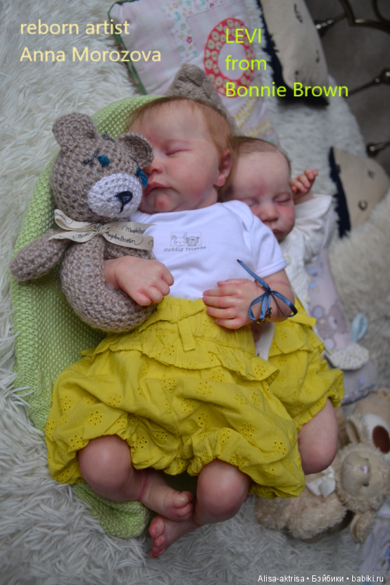 Левик раз и два! Опять близняшки. Кукла реборн Анны Морозовой (фото 5)