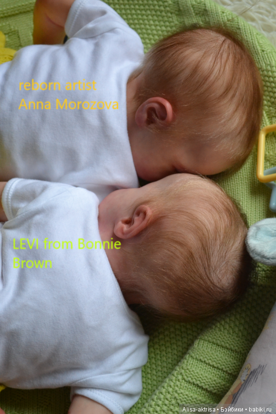 Левик раз и два! Опять близняшки. Кукла реборн Анны Морозовой