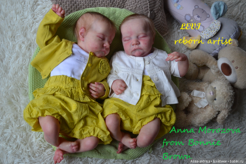 Левик раз и два! Опять близняшки. Кукла реборн Анны Морозовой