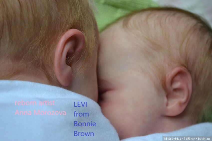 Левик раз и два! Опять близняшки. Кукла реборн Анны Морозовой