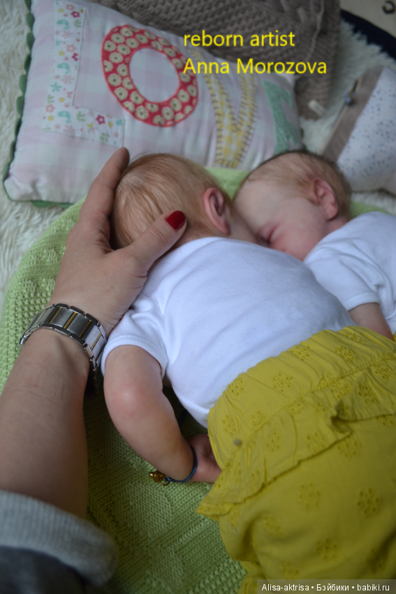 Левик раз и два! Опять близняшки. Кукла реборн Анны Морозовой