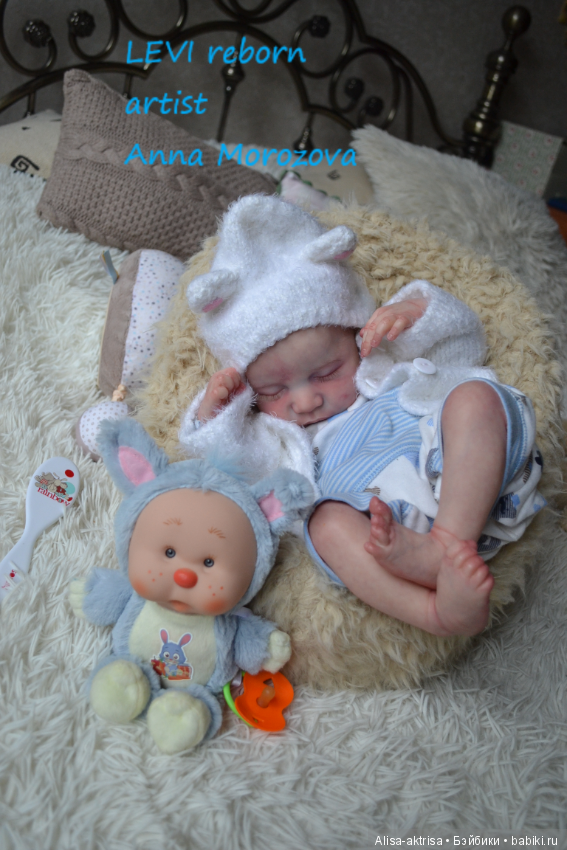 Левик раз и два! Опять близняшки. Кукла реборн Анны Морозовой