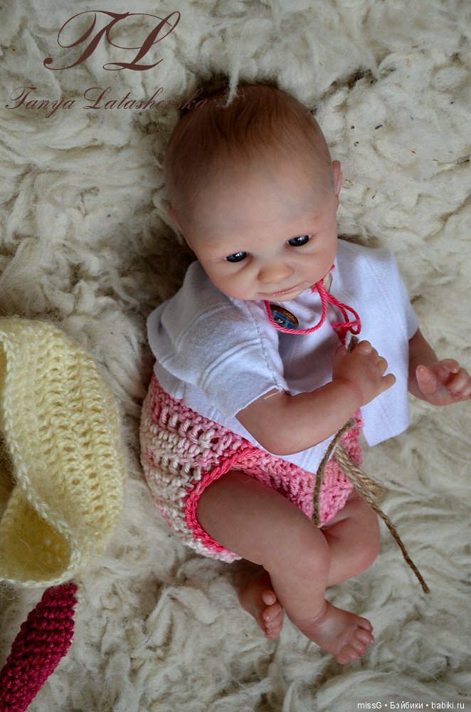 Тройняшки мини реборн Татьяны Латашевской