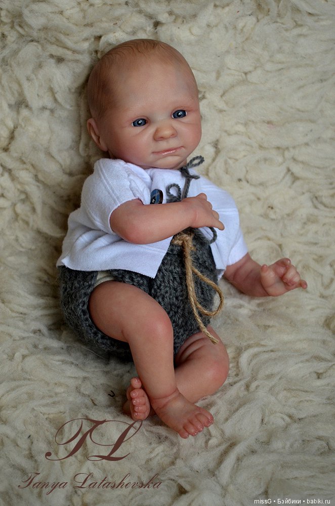 Тройняшки мини реборн Татьяны Латашевской (фото 3)