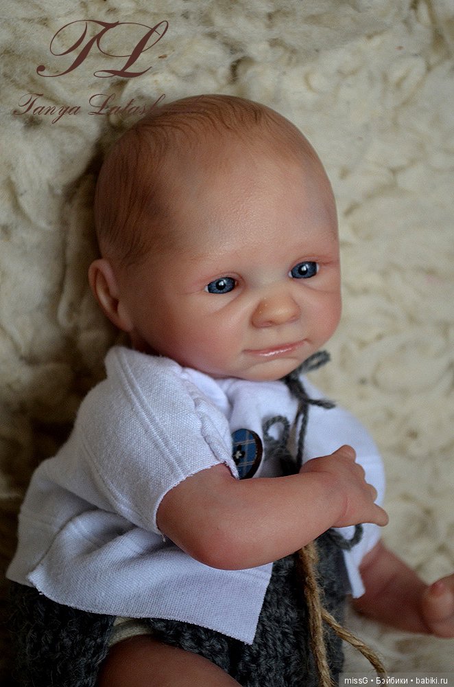 Тройняшки мини реборн Татьяны Латашевской (фото 4)