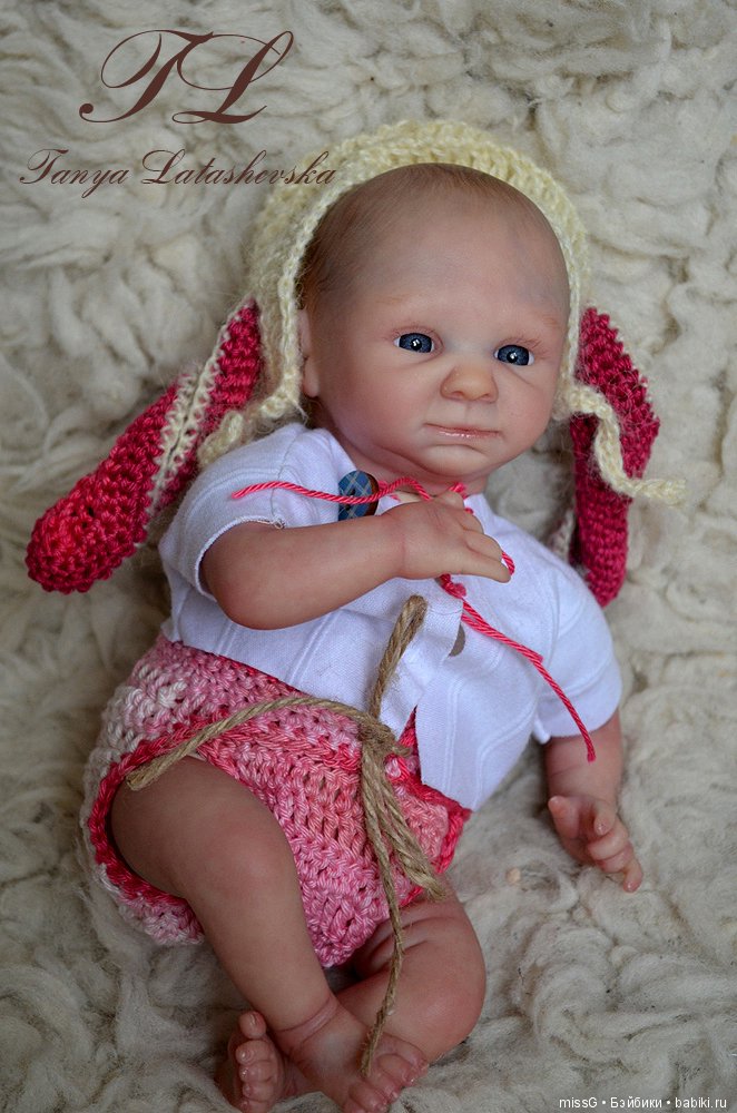 Тройняшки мини реборн Татьяны Латашевской