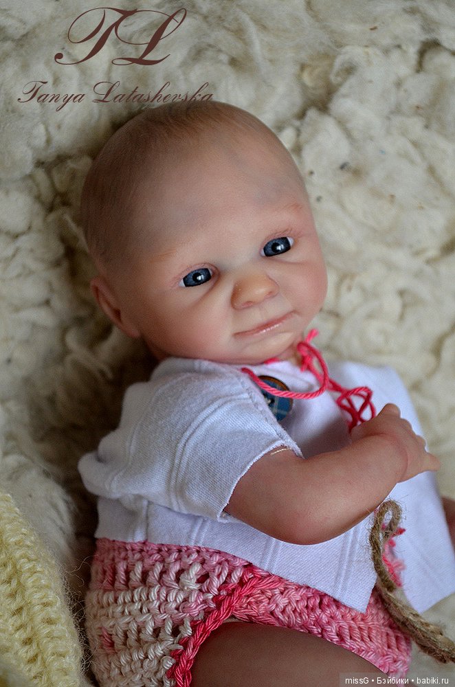 Тройняшки мини реборн Татьяны Латашевской