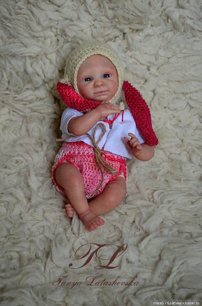 Тройняшки мини реборн Татьяны Латашевской