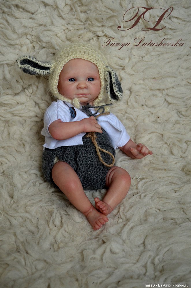 Тройняшки мини реборн Татьяны Латашевской (фото 8)