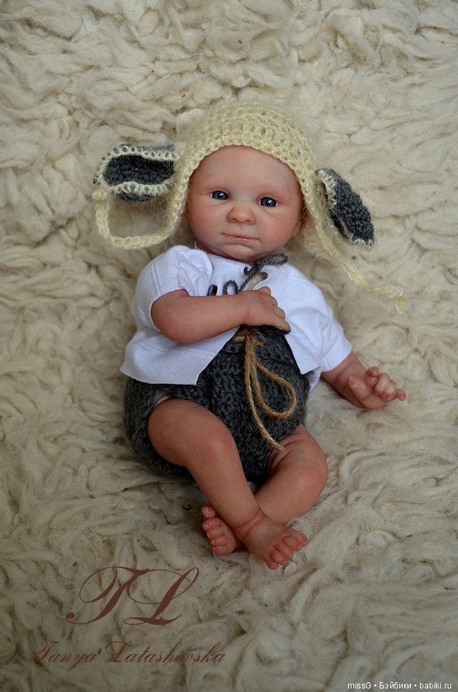 Тройняшки мини реборн Татьяны Латашевской (фото 6)