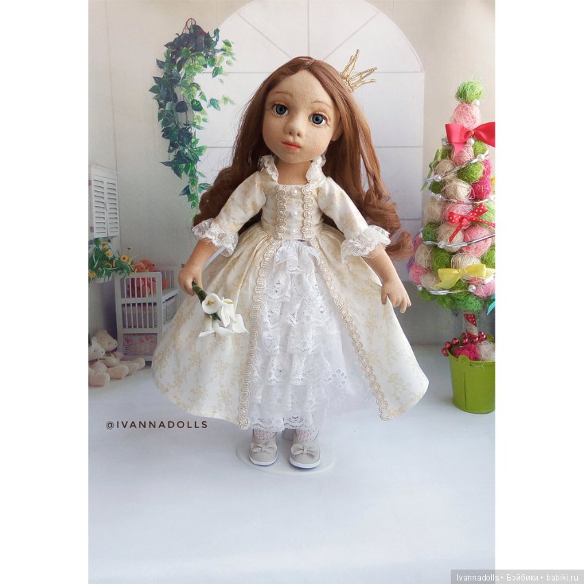 Текстильная кукла Маргарита (фото 4)