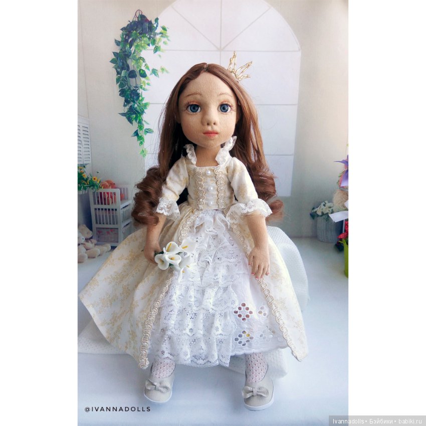 Текстильная кукла Маргарита